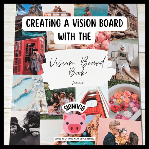 Creating a Vision Board with the Vision Board Book